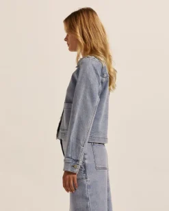 Measure Jacket-Washed Denim|zoe kratzmann Sale