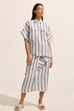 Medley Top-Wide Ocean|zoe kratzmann Online