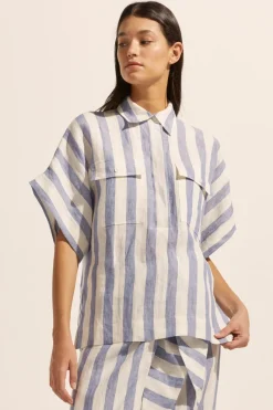 Medley Top-Wide Ocean|zoe kratzmann Online