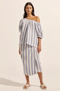 Nomad Top-Wide Ocean|zoe kratzmann Online