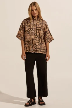 Note Top-Matisse Choc|zoe kratzmann