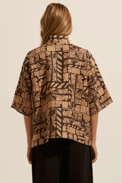Note Top-Matisse Choc|zoe kratzmann