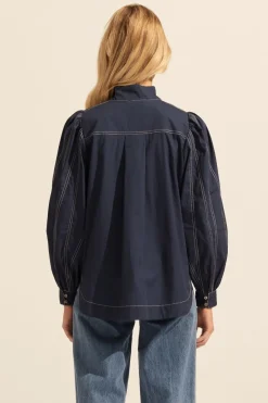 Oblige Top-Indigo|zoe kratzmann New