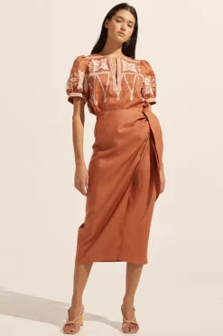 Overflow Skirt-Ginger|zoe kratzmann Hot