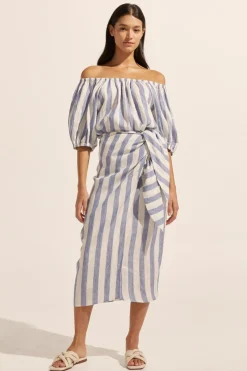 Overflow Skirt-Wide Ocean|zoe kratzmann Clearance