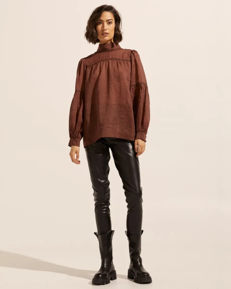 Pace Top-Chocolate|zoe kratzmann New