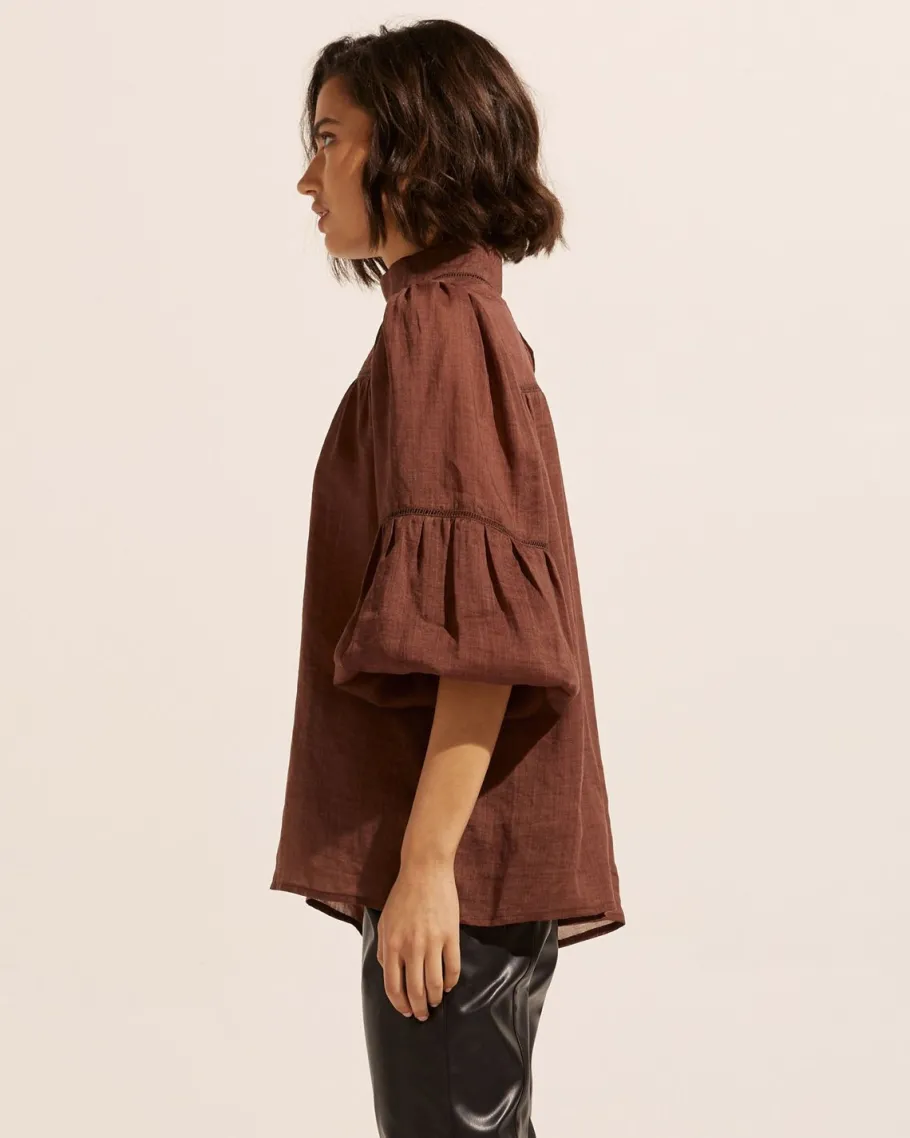 Pace Top-Chocolate|zoe kratzmann New