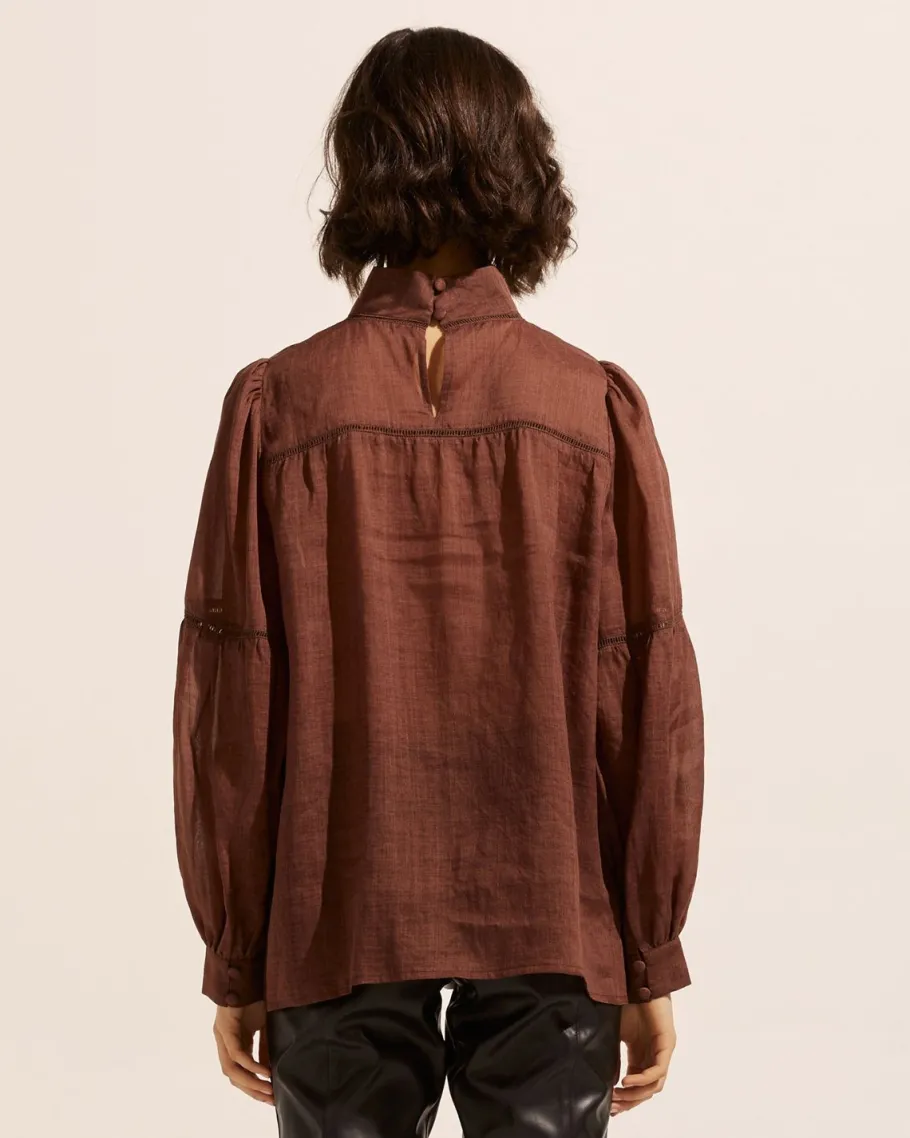 Pace Top-Chocolate|zoe kratzmann New