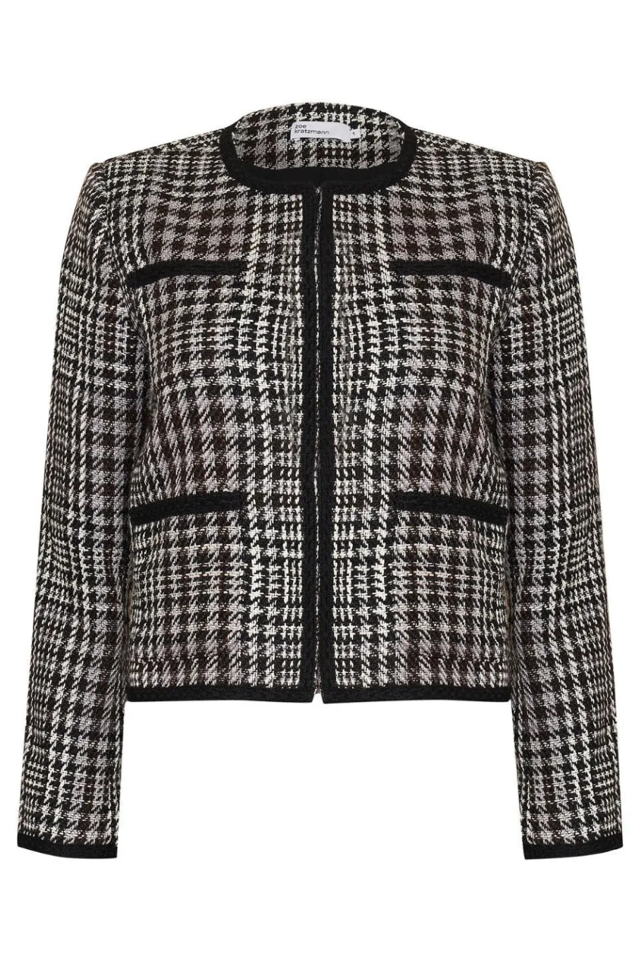 Patron Jacket-Check Boucle|zoe kratzmann Online