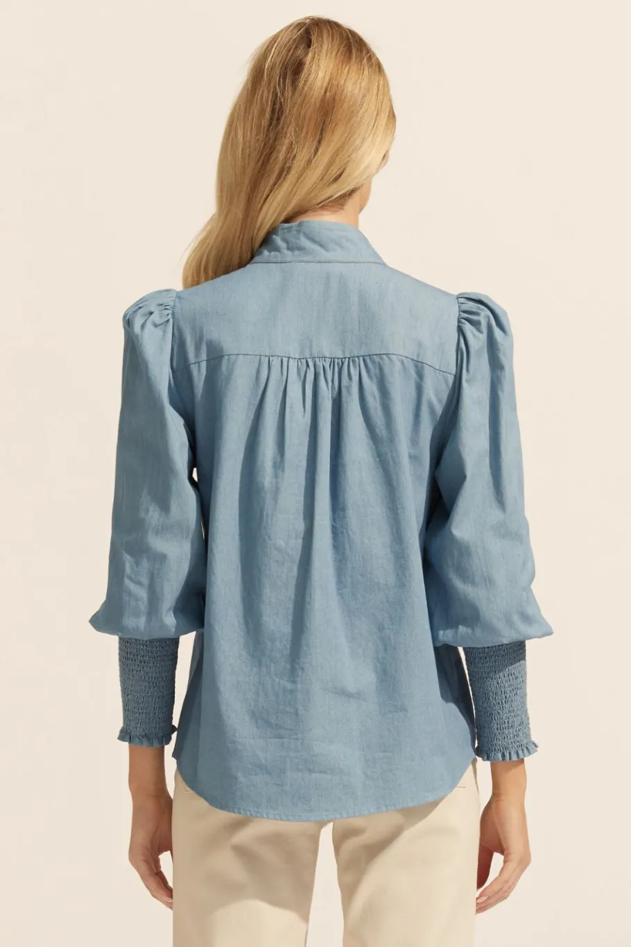 Pier Top-Chambray|zoe kratzmann Best