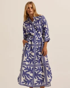 Pinpoint Dress-Frond Wave|zoe kratzmann Discount
