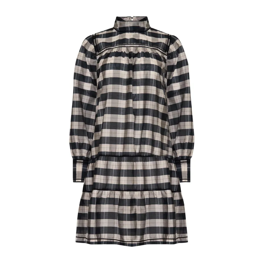 Prowess Dress-Black/Ecru Check|zoe kratzmann Best