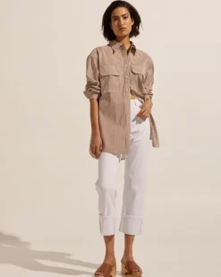 Reprieve Top-Cafe Stripe|zoe kratzmann Discount