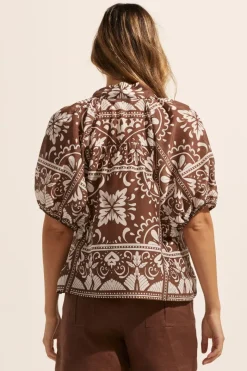 Roam Top-Choc Mosaic|zoe kratzmann Hot