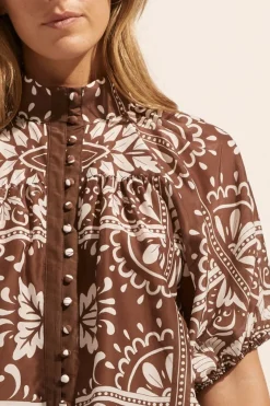 Roam Top-Choc Mosaic|zoe kratzmann Hot