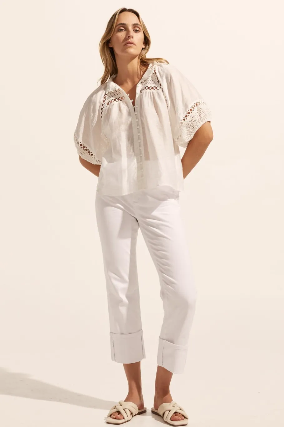 Roam Top-Porcelain|zoe kratzmann Outlet