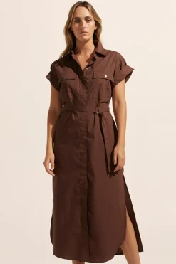 Rote Dress-Carob|zoe kratzmann New