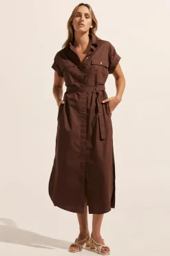 Rote Dress-Carob|zoe kratzmann New