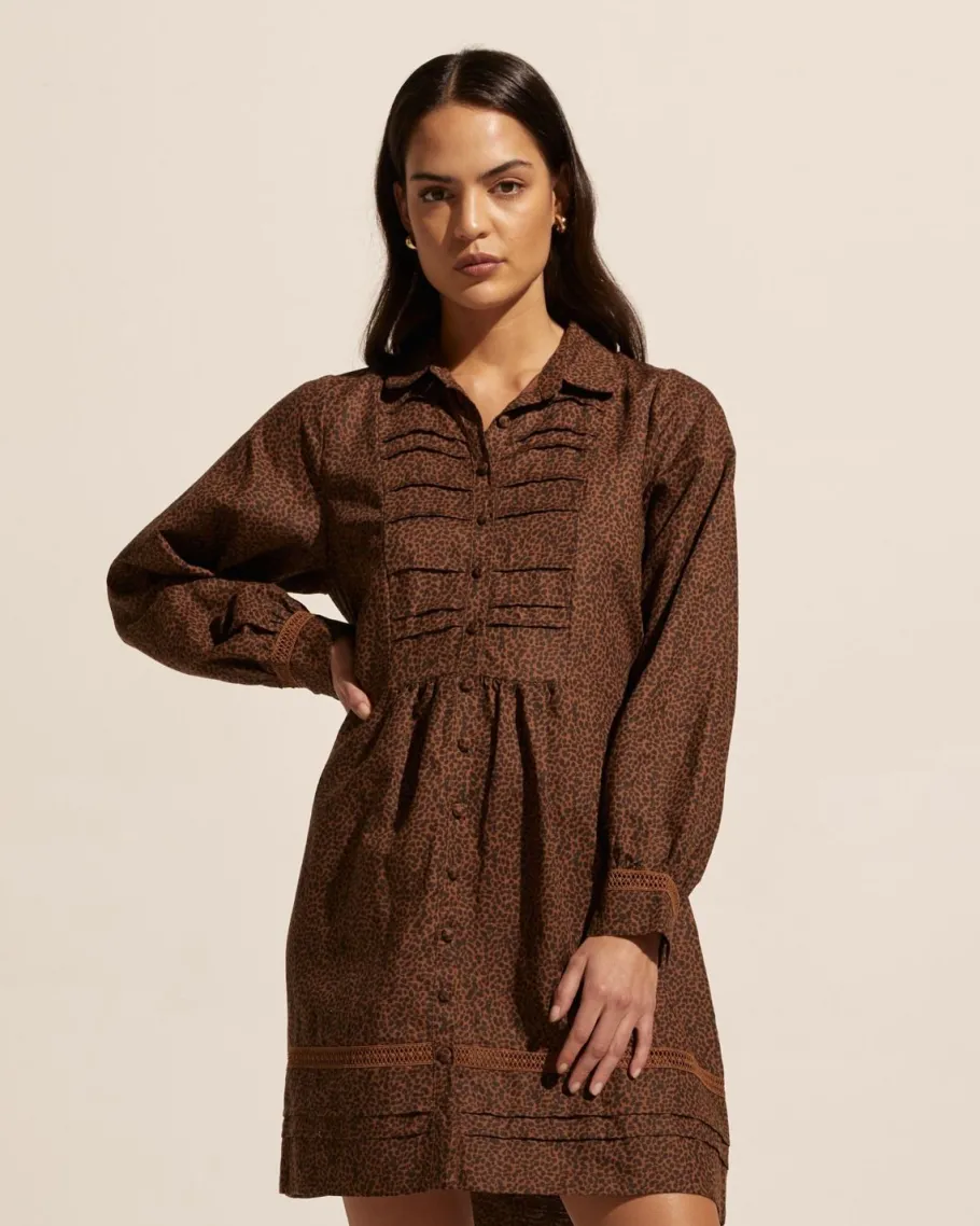 Scheme Dress-Toast Leopard|zoe kratzmann Best