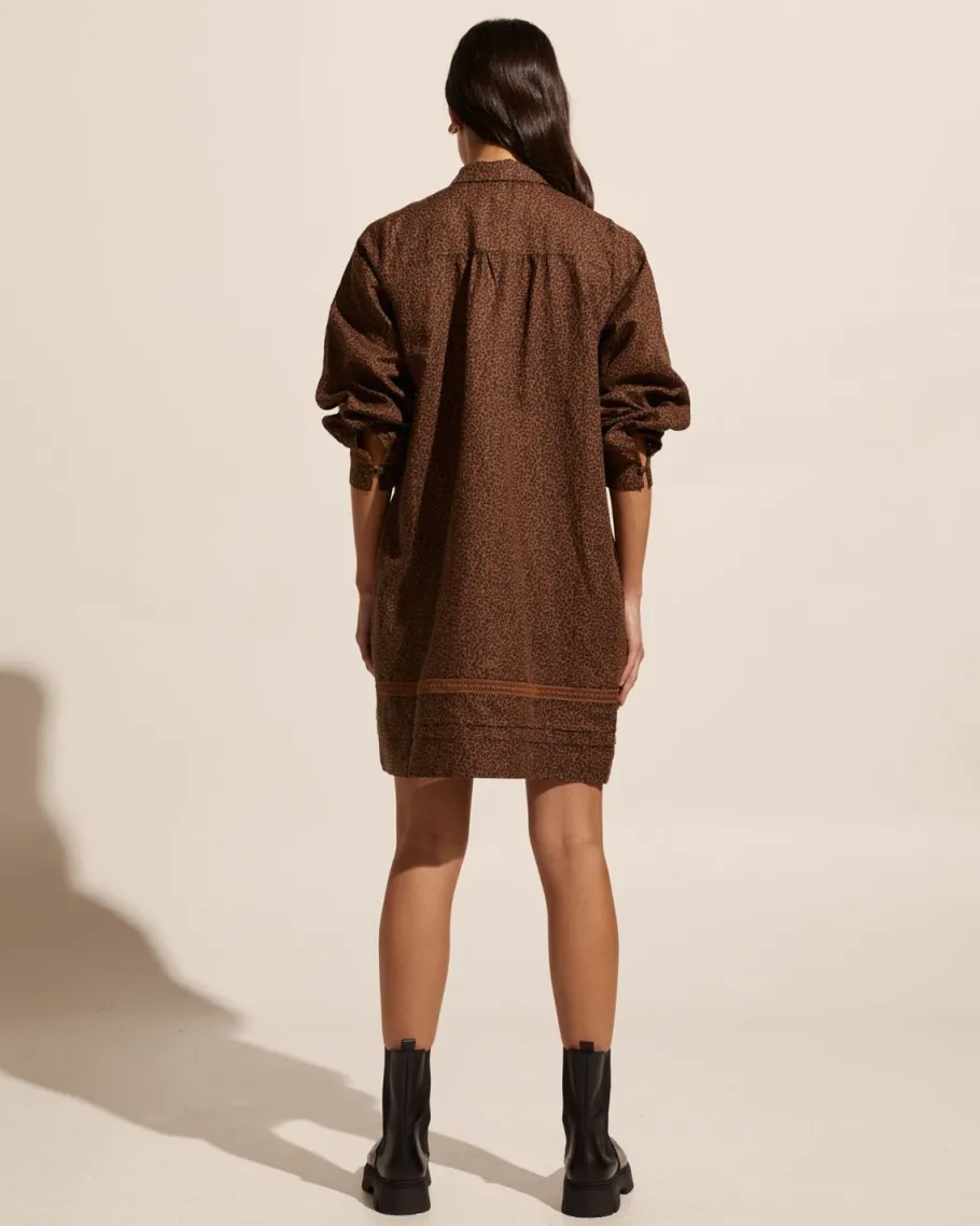Scheme Dress-Toast Leopard|zoe kratzmann Best