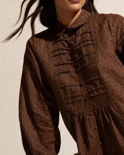 Scheme Dress-Toast Leopard|zoe kratzmann Best