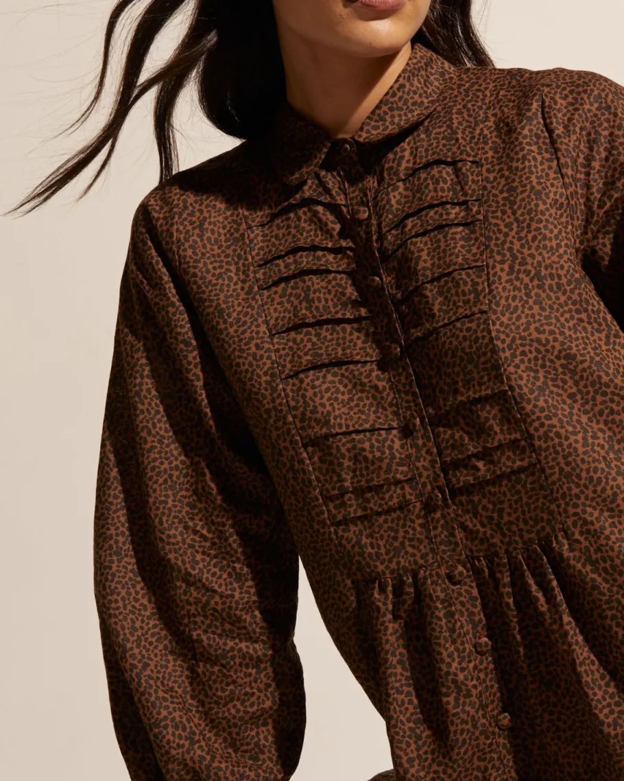 Scheme Dress-Toast Leopard|zoe kratzmann Best