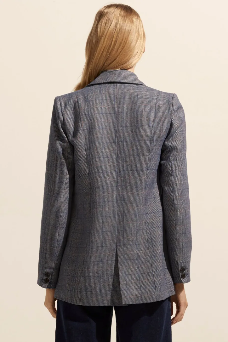 Scout Jacket-Sapphire Check|zoe kratzmann Online