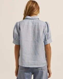 Serene Top-Sky|zoe kratzmann