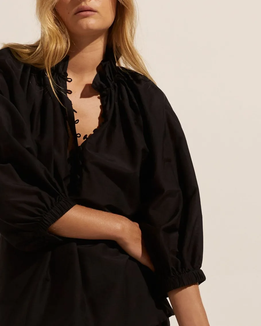 Siesta Top-Black|zoe kratzmann Clearance