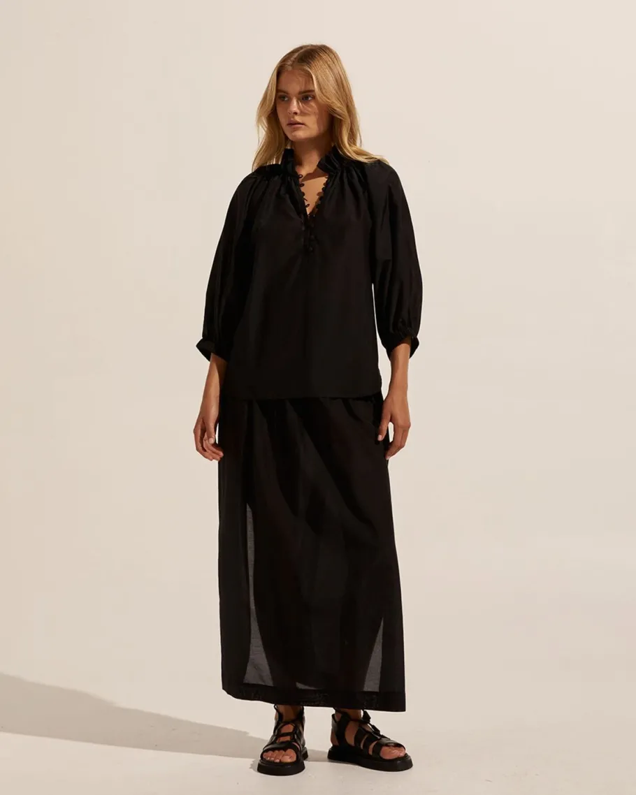 Siesta Top-Black|zoe kratzmann Clearance