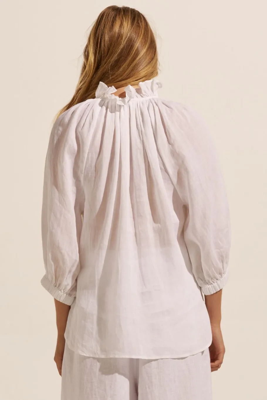 Siesta Top-Porcelain|zoe kratzmann Clearance