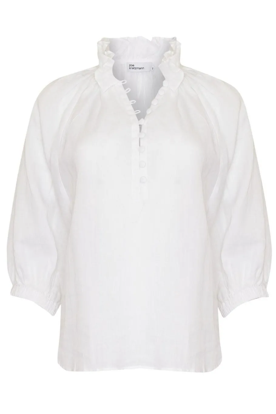 Siesta Top-Porcelain|zoe kratzmann Clearance