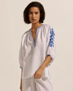 Solitude Top-Azure|zoe kratzmann Clearance