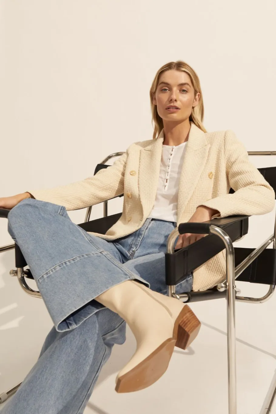Spurt Jacket-Ecru|zoe kratzmann Discount