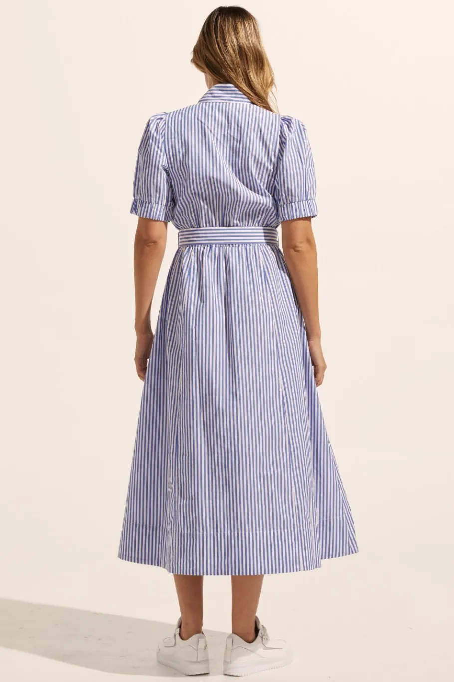 Starling Dress-Cobalt Stripe|zoe kratzmann Best