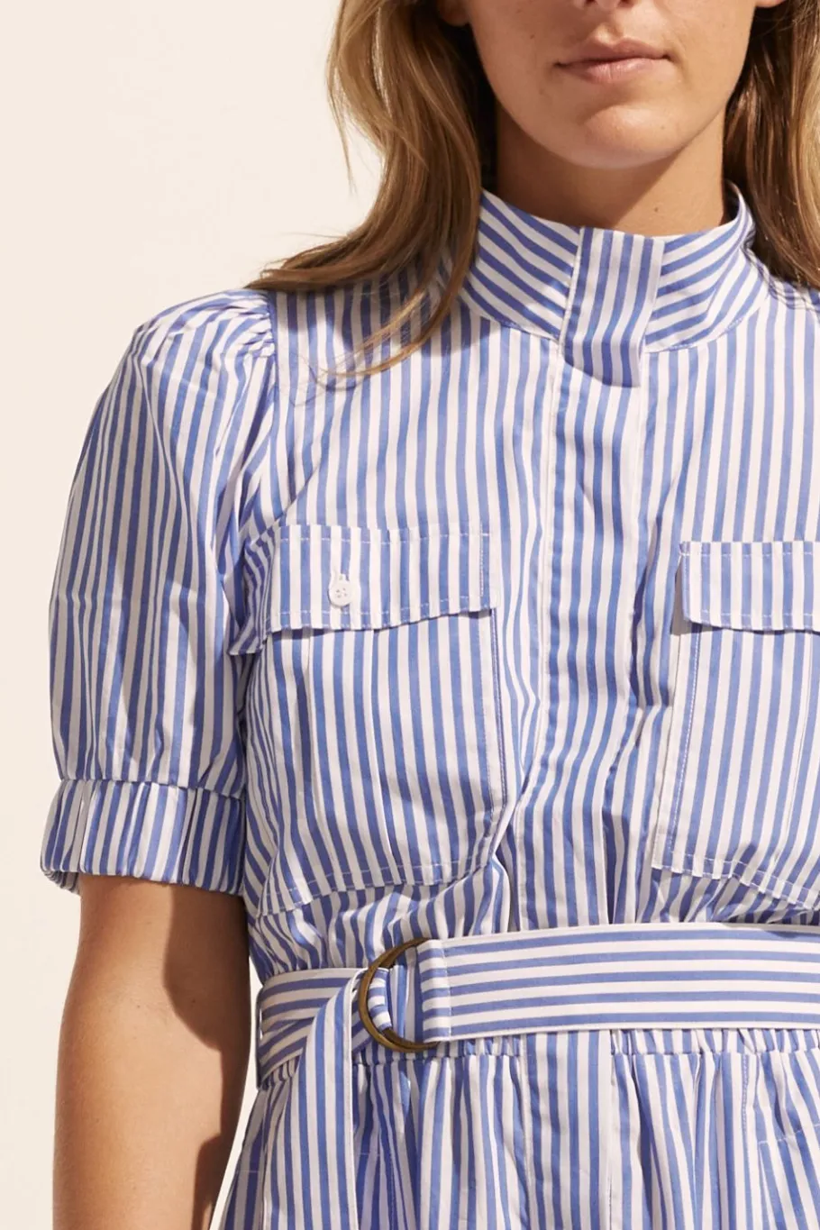 Starling Dress-Cobalt Stripe|zoe kratzmann Best