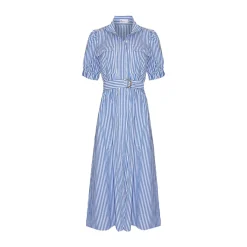 Starling Dress-Cobalt Stripe|zoe kratzmann Best