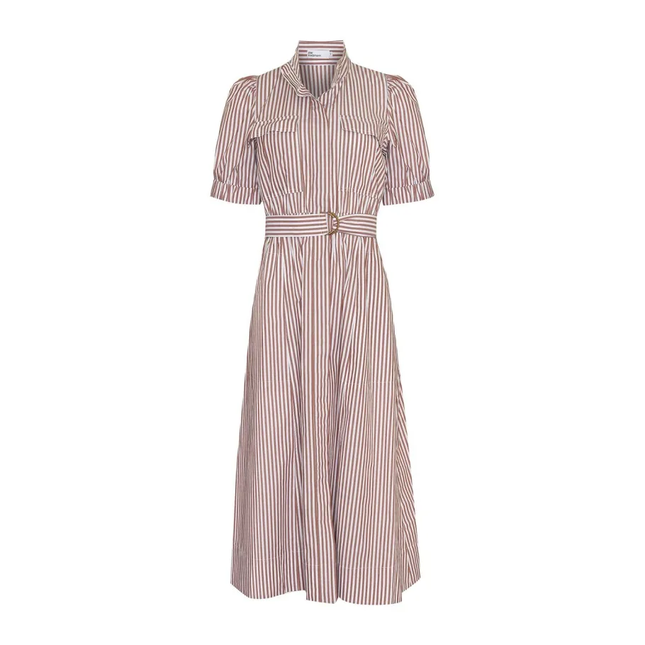 Starling Dress-Mocha Stripe|zoe kratzmann Outlet