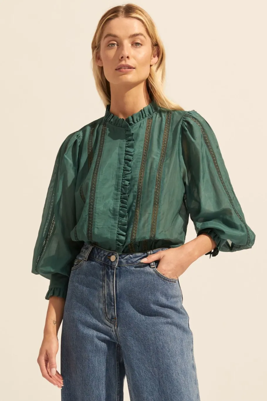 Swoon Top-Green|zoe kratzmann Hot