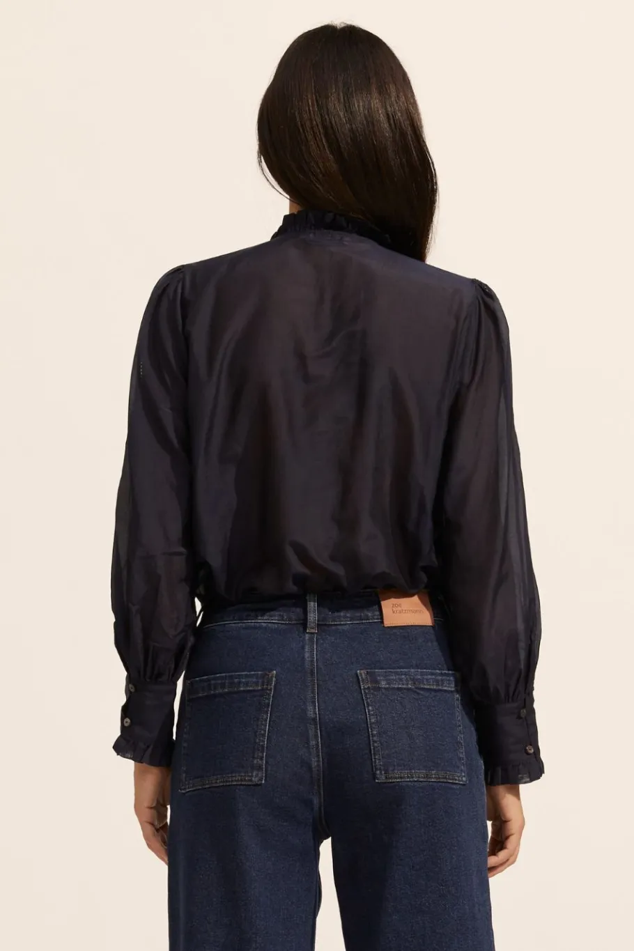 Swoon Top-Indigo|zoe kratzmann Clearance