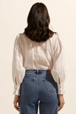 Swoon Top-Porcelain|zoe kratzmann New