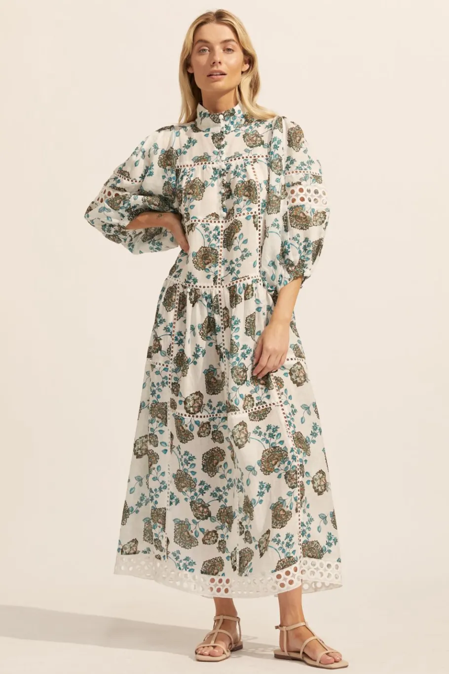Tactic Dress-Sage Botanic|zoe kratzmann New