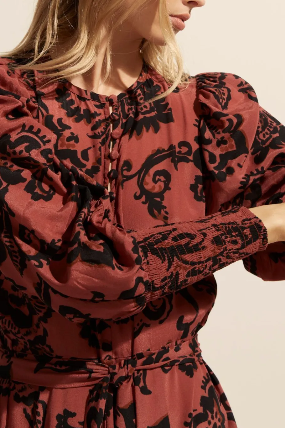 Tangent Dress-Clay Floral|zoe kratzmann Online