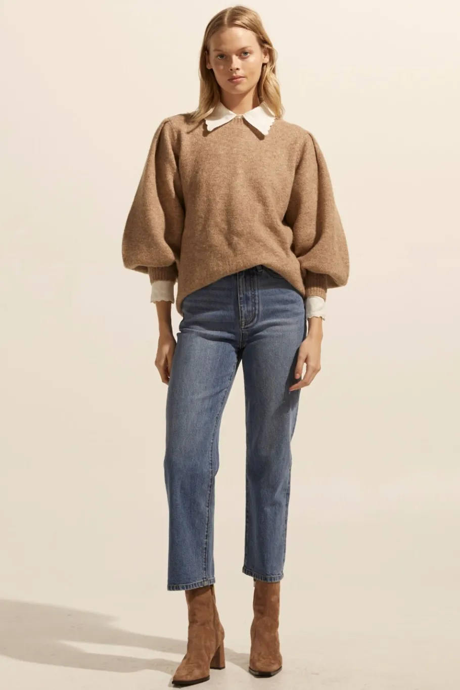 Tariff Jean-Mid Wash Denim|zoe kratzmann New