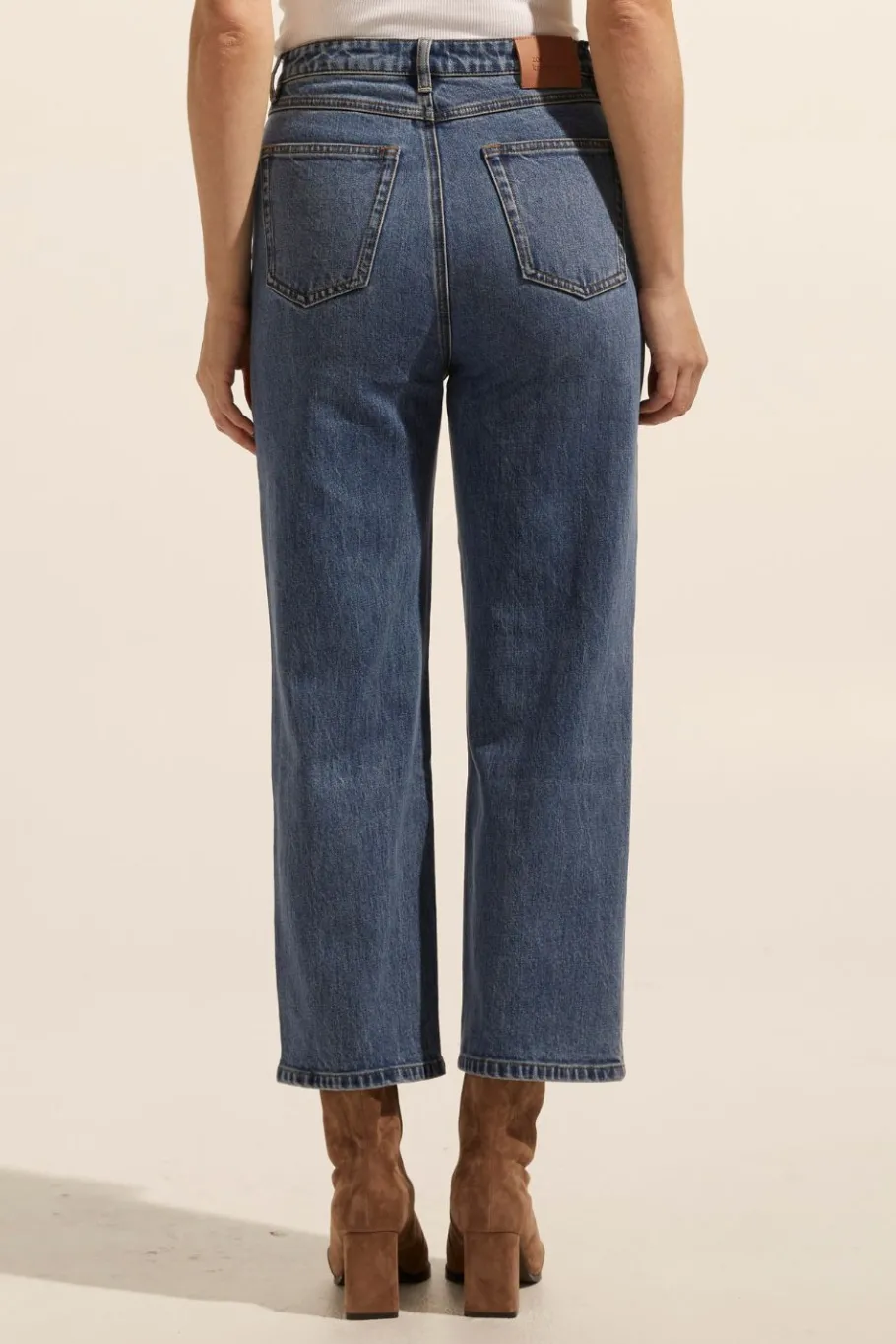 Tariff Jean-Mid Wash Denim|zoe kratzmann New