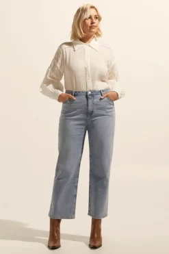 Tariff Jean-Washed Denim|zoe kratzmann