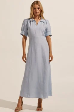 Trace Dress-Sky|zoe kratzmann