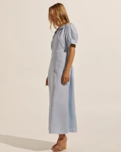Trace Dress-Sky|zoe kratzmann