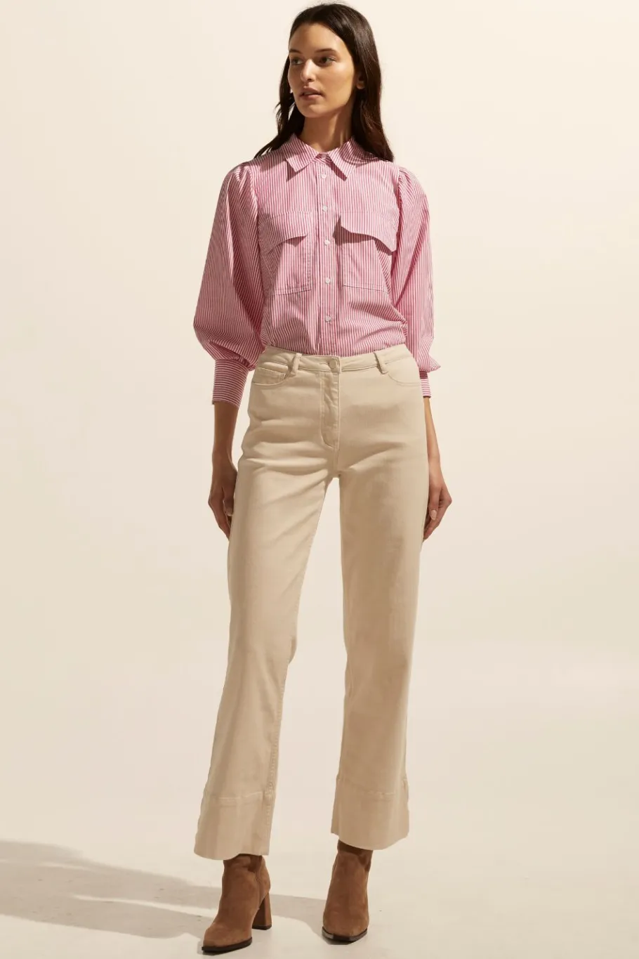 Underpin Top-Magenta Stripe|zoe kratzmann