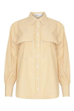 Underpin Top-Ochre Stripe|zoe kratzmann Discount